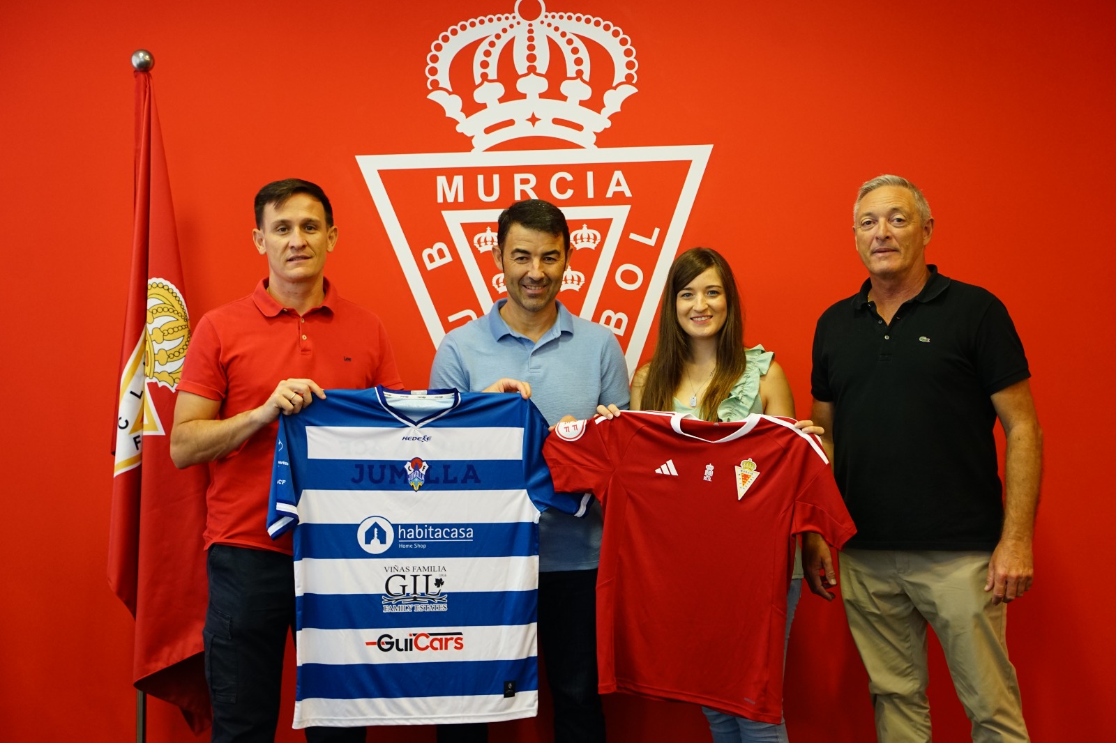 El 𝗝𝘂𝗺𝗶𝗹𝗹𝗮 𝗔𝘁𝗹𝗲́𝘁𝗶𝗰𝗼 𝗖𝗙, nuevo club convenido con el Real Murcia CF.